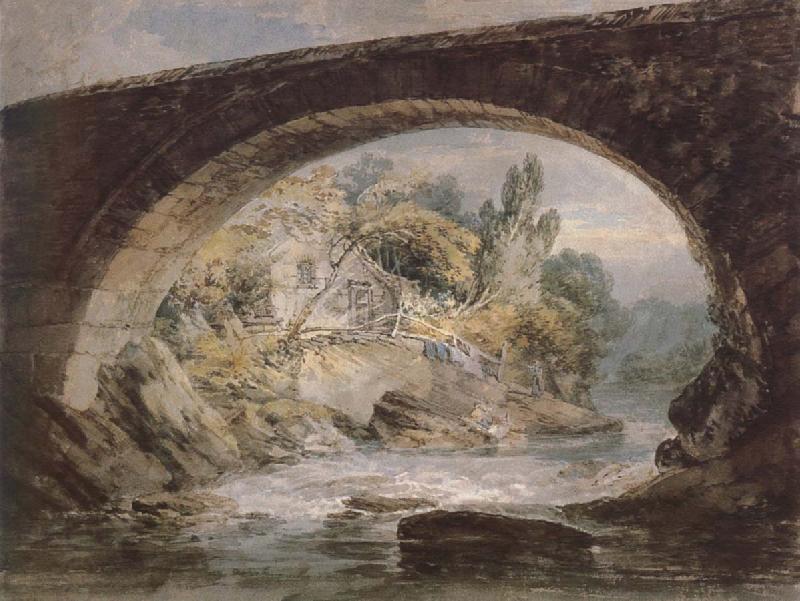 Joseph Mallord William Turner The bridge on the river China oil painting art